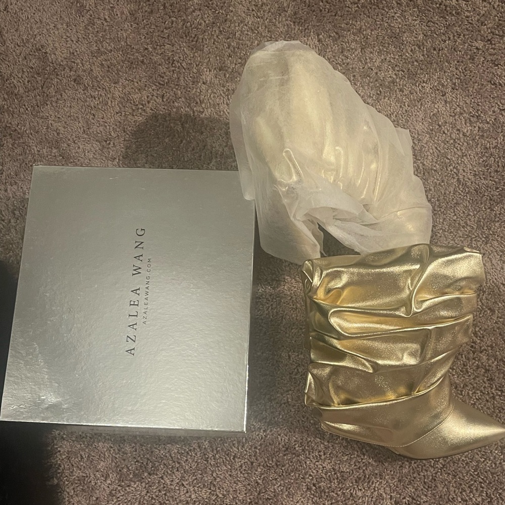 Gold Booties ✨